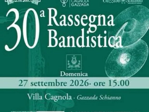 2026-09-27 - 30° Rassegna Bandistica - Gazzada
